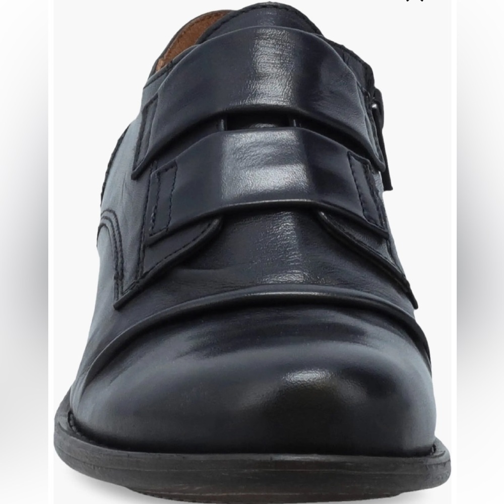 Miz Mooz Black Liam Oxford‎ Leather Loafer 11 Preppy Academia - Picture 2 of 16
